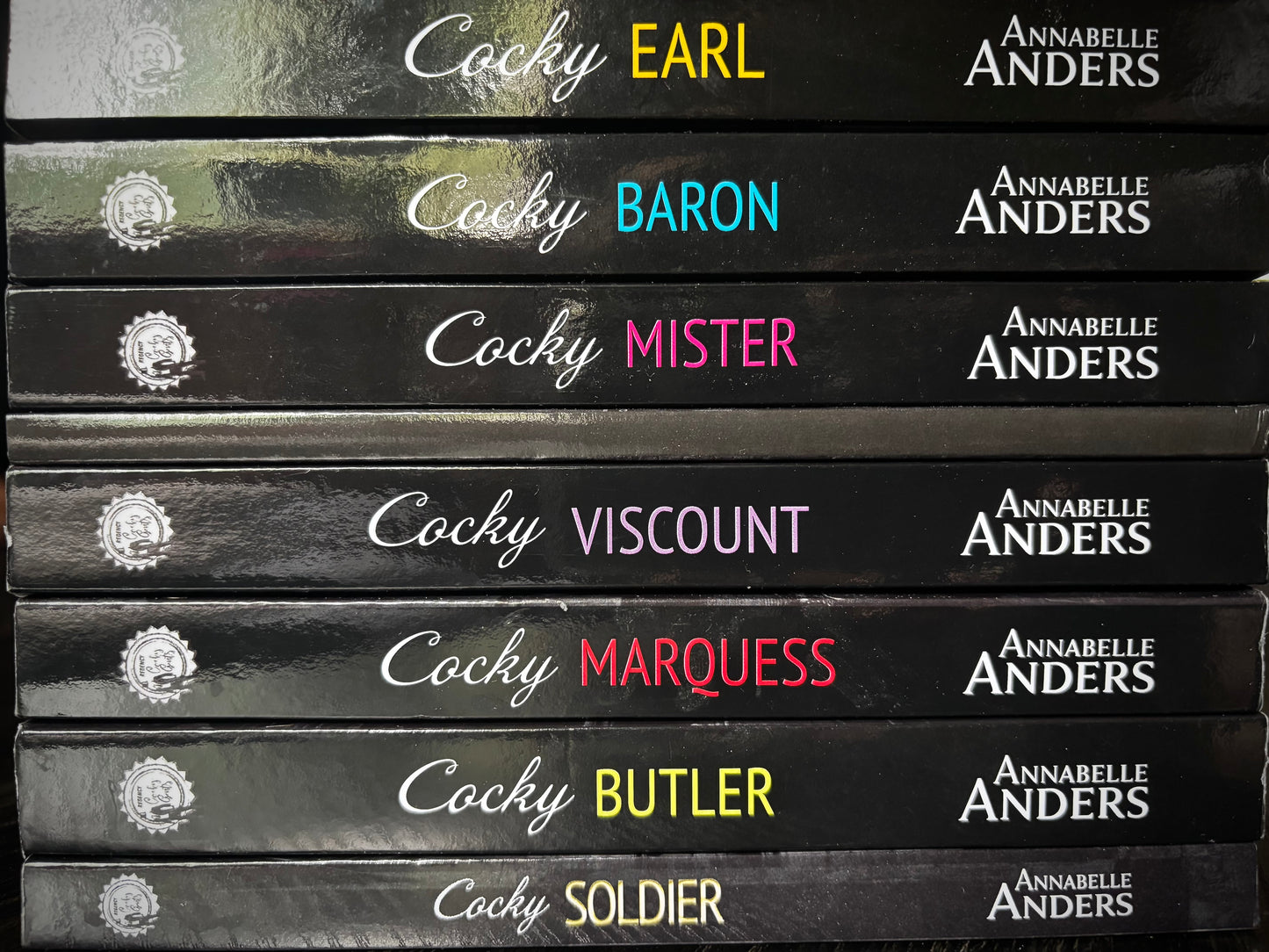 Regency Cocky Gents Series - Original Cover Paperback Set