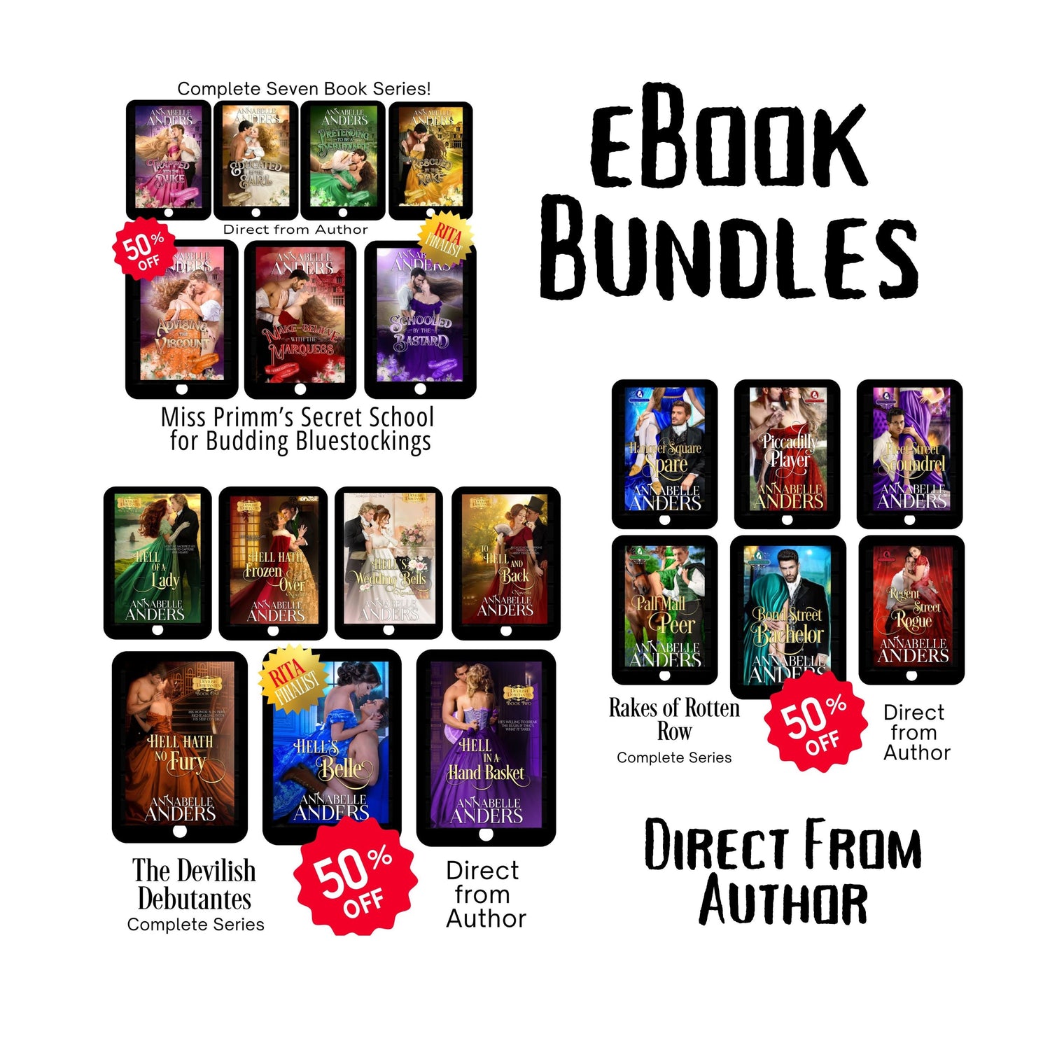 Regency Romance Ebook Bundles!