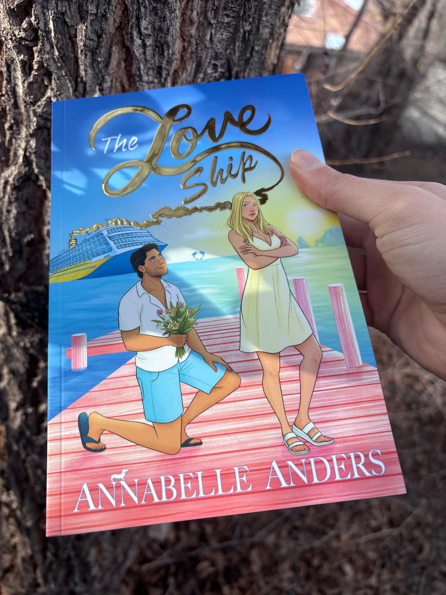 The Love Ship — Special Edition Paperback, Gold Foil